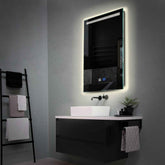 Espejo LED Vertical | Botones táctiles | Función antivaho | Luz blanca neutra - Reyze Seria Minimal Model 5